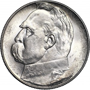 10 złotych 1939, Piłsudski, menniczy