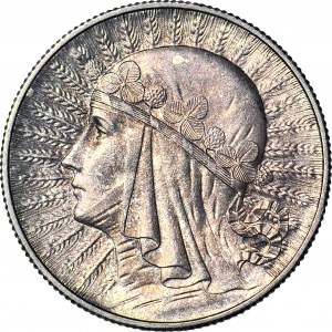 5 złotych 1932, Głowa, Londyn, mennicza