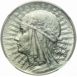 5 złotych 1934, Głowa, piękna