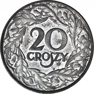 20 pennies 1923, Occupation, WYSIWYG