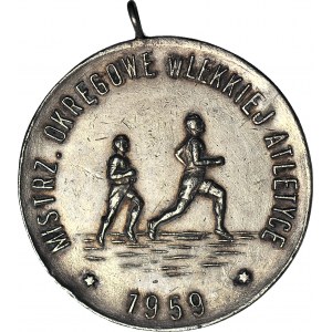 Medal 1959, for 2nd place in the hammer throw