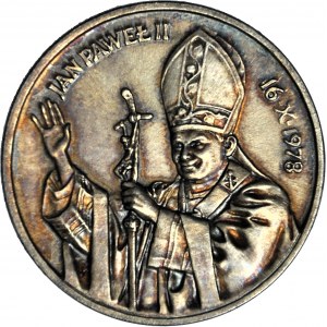 Medal, Jan Paweł II 1978, srebro 925