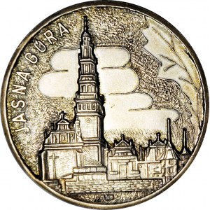 Medal, John Paul II, Jasna Góra 1982?, 925 silver