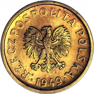 RRR-, 10 pennies 1949, PROSPECTED brass, mintage 100pcs, c.a.
