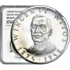 RRR-, 100 złotych 1984, wincenty Witos, PROOFLIKE