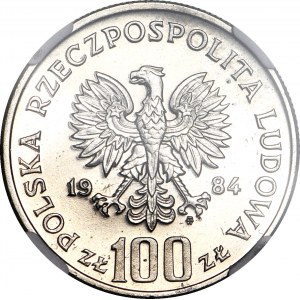 RRR-, 100 złotych 1984, wincenty Witos, PROOFLIKE
