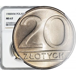 20 gold 1988, denomination, mint