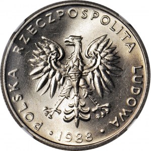 20 złotych 1988, nominał, menniczy