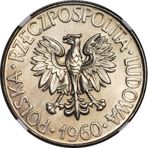10 gold 1960, Tadeusz Kościuszko, minted