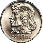 10 gold 1969, Tadeusz Kosciuszko, minted