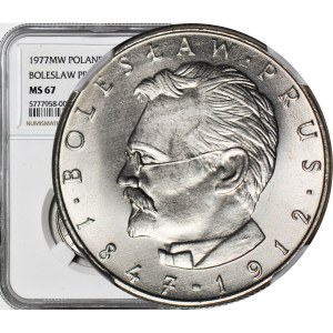 10 złotych 1977, Bolesław Prus, menniczy