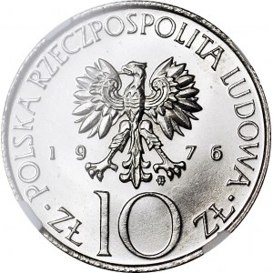 10 gold 1976, Mickiewicz, mint