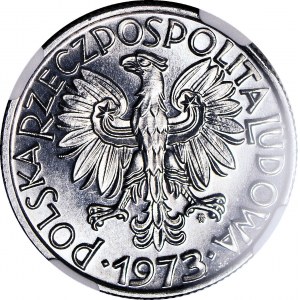 5 złotych 1973, Rybak, świeży stempel