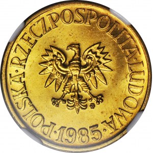 5 gold 1985, mint