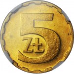 5 gold 1985, mint