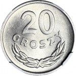 20 pennies 1961, minted