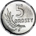 5 pennies 1961, minted
