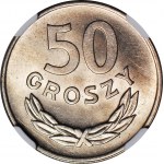 50 groszy 1949 miedzionikiel, mennicze