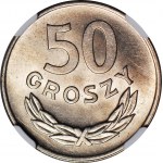 50 pennies 1949 copper-nickel, minted