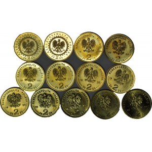 2 GN gold, 1998, set of 13 pieces.