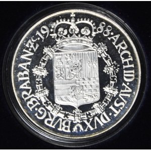 Belgium, Brabant Carol II Archid Piedfort, 1987, silver