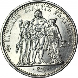 Francja, V Republika, 10 franków 1966, Herkules