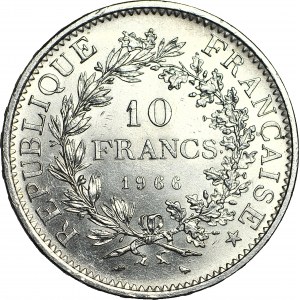 France, Fifth Republic, 10 francs 1966, Hercules