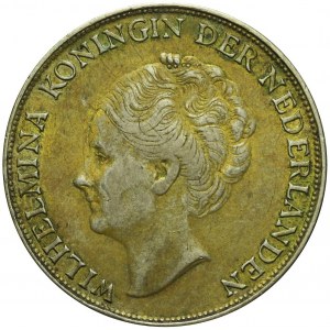 Holandia, Curacao, Wilhelmina, 1 gulden 1944