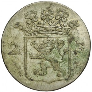 Netherlands, Republic of the United Provinces, 2 stuivery 1791
