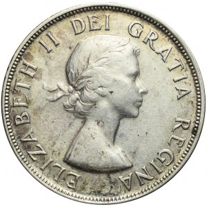Canada, Elizabeth II, $1 1953