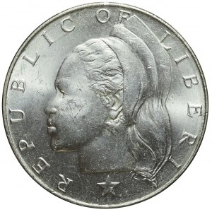 Liberia, 1 dolar 1961, menniczy