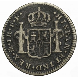 Mexico, Carlos III, 1 real 1781 FF