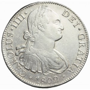 Mexico, Carlos IV, 8 reals 1802, FT