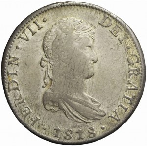 Mexico, Ferdinand VII, 8 reals 1818 II, Mexico City