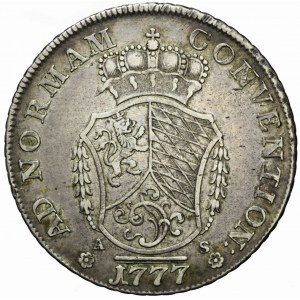 Germany, Pfalz-Sulzbach, Karl Theodor, Talar 1777, Mannheim