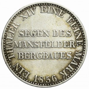 Germany, Prussia, Frederick William IV, Thaler 1856 A, Berlin