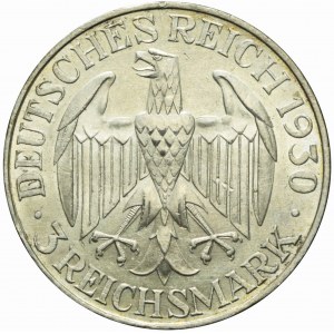 Niemcy, Republika Weimarska, 3 marki 1930 A, Berlin