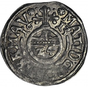R-, Germany, Barby - Grafschaf, Wolfgang II, Penny 1613, error in inscription