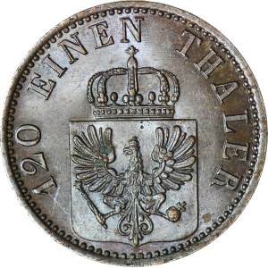 Brandenburg-Prussia, Wilhelm I, 3 Fenigi 1867 A