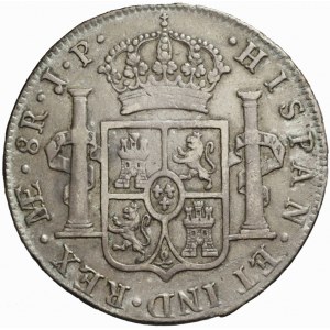 Peru, Ferdinand VII, 8 reals 1814 JP, Lima