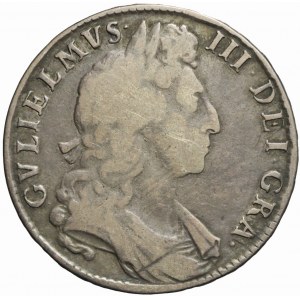 Wielka Brytania, William III, 1/2 korony 1699