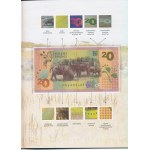 PWPW, Man and Documents No. 52 with 20 Polish Bison banknote and promotional stamp
