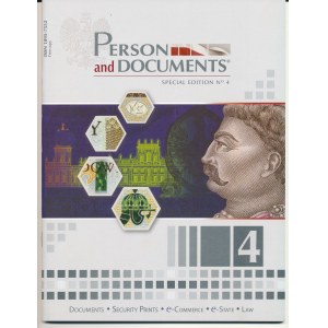 PWPW, Persons and Documents Special Edition nr 4 z banknotami: 64, Szachy i płk. Ignacy Matuszewski