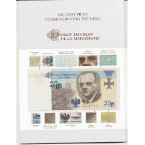 PWPW, Persons and Documents Special Edition No. 4 with bills: 64, Chess and Col. Ignacy Matuszewski