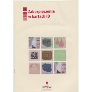 Wzór karty ID wraz z folderem PWPW Zabezpieczenia w kartach