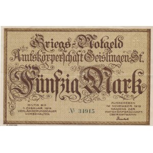 Germany, 50 marks 1919