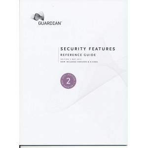 Australia, Guardian, Security Features reference guide
