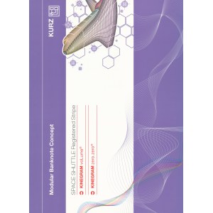 Germany, KURZ Modular Banknote Concept - Space Shuttle, concept banknote