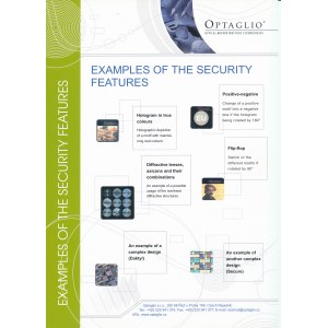 Czech Republic, Optaglio - optical security folder