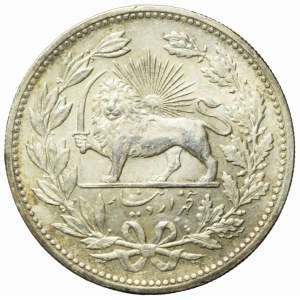 Iran, 5000 Dinars AH1320 (1902), bardzo ładne